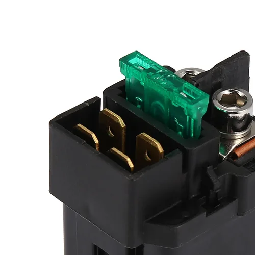 Miniatura 6 de Motoforti Reemplazo de relé solenoide de arranque para motocicleta moto negro