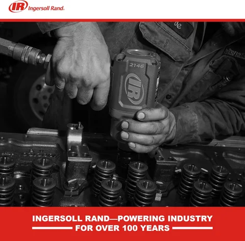 Miniatura 6 de Ingersoll Rand 2146Q1MAX Llave de impacto neumática de transmisión de 3/4 pulgadas con diseño silencioso de empuñadura de pistola y par de torsión