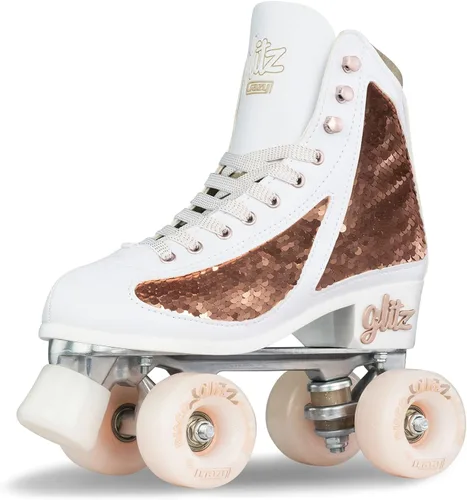 Miniatura 12 de Crazy Skates Glitz - Patines de ruedas para mujeres y niñas – Deslumbrante purpurina brillante patines Quad