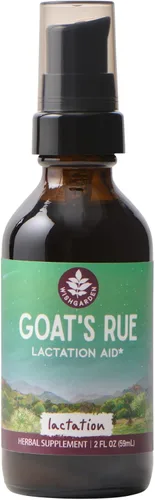 WishGarden Suplemento de lactancia Herbs Goat's Rue - Tintura de hierbas orgánicas para aumentar el suministro de leche materna, suplemento de