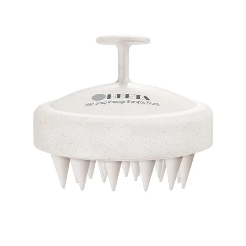 Miniatura 20 de HEETA Masajeador de cuero cabelludo para el crecimiento del cabello, cepillo exfoliante de champú de silicona para el cuero cabelludo