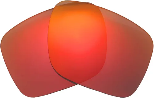 Miniatura 2 de Walleva Lentes de repuesto para Oakley Holbrook XL, múltiples opciones disponibles (revestimiento de espejo rojo fuego, polarizado)