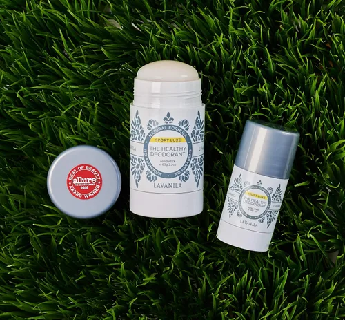 Miniatura 5 de Lavanila Sport Luxe - Desodorante sólido sin aluminio para hombres y mujeres, vegano, limpio y natural (2.2 onzas cada uno)