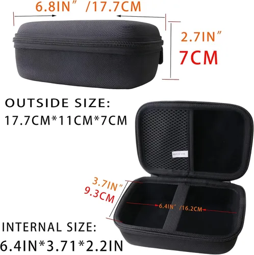 Miniatura 2 de Funda rígida de EVA compatible con la funda de cámara instantánea Fujifilm Instax Mini EVO.