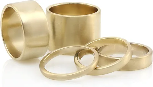 Miniatura 8 de Versatile 14k Rose Gold Band - Customizable Fashion, Wedding & Stackable Rings for Women - Personalized Anniversary & Relationship Rings for Him and