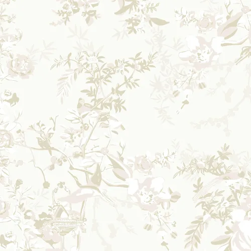 Miniatura 24 de Dimoon Papel tapiz de 78.7 x 17.3 pulgadas, papel de contacto para despegar y pegar, papel tapiz bohemio beige, marrón, floral, extraíble