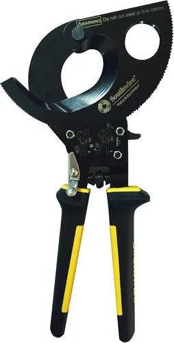 Miniatura 4 de Southwire - 59556240 Tools & Equipment CCPR400S - Cortadores de cables de trinquete con asas de agarre cómodo, fácil de usar, hojas de acero