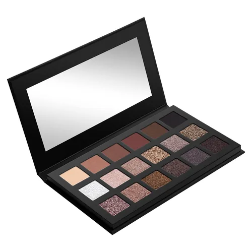 Miniatura 5 de LORAC PRO - Paleta de sombras de ojos mate y brillante, metálico de alta pigmentación, espejo compacto Negro