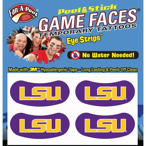 Miniatura 279 de Fan-A-Peel Tatuajes temporales sin agua del estado de Florida, hipoalergénicos, para despegar y pegar, tatuajes temporales impermeables, con Florida