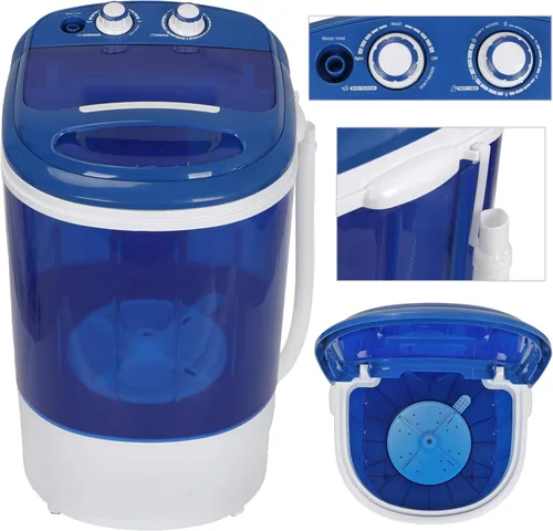 Miniatura 7 de JupiterForce Mini lavadora portátil, capacidad de 5.7 libras, lavadora e hilandera, semiautomática, compacta, para apartamento, RV, dormitorio