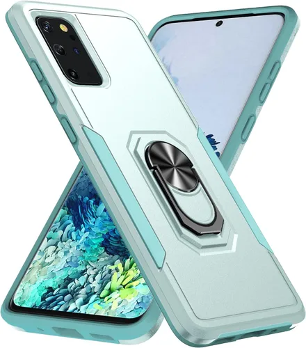Miniatura 13 de Funda para Samsung Galaxy S20 Plus con soporte, anillo magnético de armadura, resistente funda protectora de grado militar a prueba de golpes