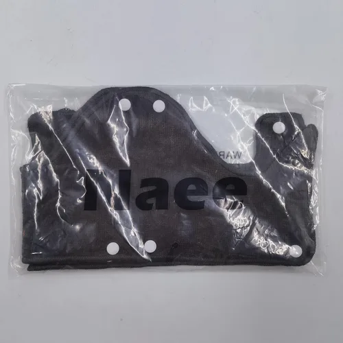 Miniatura 9 de Gorro Duro de Gran Tamaño en Color Gris Oscuro, Forro de Sombrero Duro Reutilizable y Lavable de Terry de Algodón, Se Ajusta con Snap-On, 3 Piezas
