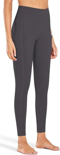 Miniatura 2 de Fengbay Pantalones de yoga de cintura alta, pantalones de yoga con bolsillo, control de abdomen, entrenamiento, correr, leggings de yoga elásticos