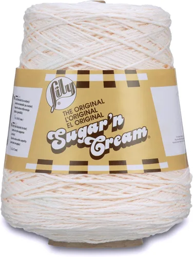 Miniatura 13 de Hilados Lily Sugar and Cream, Algodón, Blanco, Paquete de 10