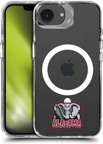 Miniatura 450 de Head Case Designs Funda de gel suave con licencia oficial de la Universidad de Alabama UA Collage compatible con Apple iPhone 13 Pro Max