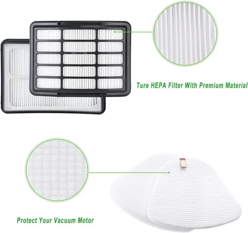 Miniatura 4 de NV350 NV360 NV356E ZU503AMZ - Filtros de repuesto para aspiradora Shark Navigator Lift, se adapta a NV351 NV352 NV355 NV356 NV357 NV370 NV380 CU500