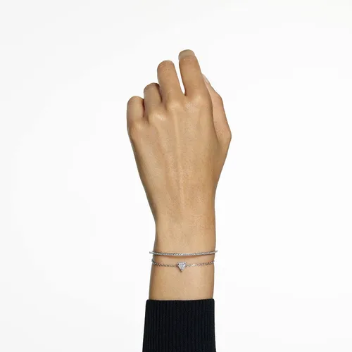 Miniatura 4 de Swarovski Ortyx Crystal Bracelet Jewelry Collection, Rhodium Tone Finish