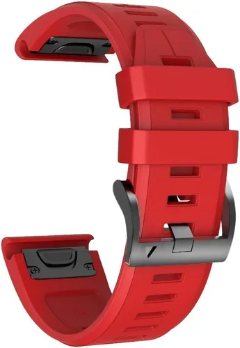Miniatura 8 de ANCOOL Correa de reloj Garmin Fenix 5X/7X/6X Quickfit de 1.024 in compatible con Fenix 6X Pro/5X Plus/7X Pro/8 2.008 in (negro, verde oliva)