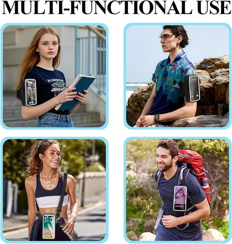 Miniatura 2 de Soporte para teléfono para correr, bolso pequeño para teléfono celular, bolsa cruzada para mujeres y niños, bolsa deportiva para hombres, iPhone
