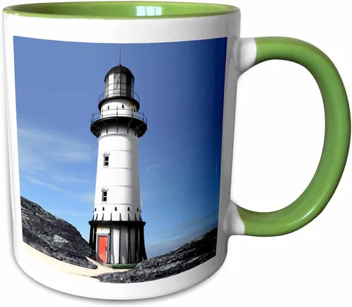 Miniatura 7 de 3dRose Luz Cámara – Luz Cámara – Tazas, Negro/Blanco