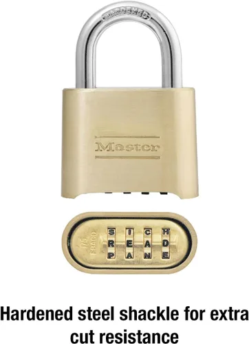 Miniatura 17 de Master Lock Candado con combinación propia, se puede resetear., 175D