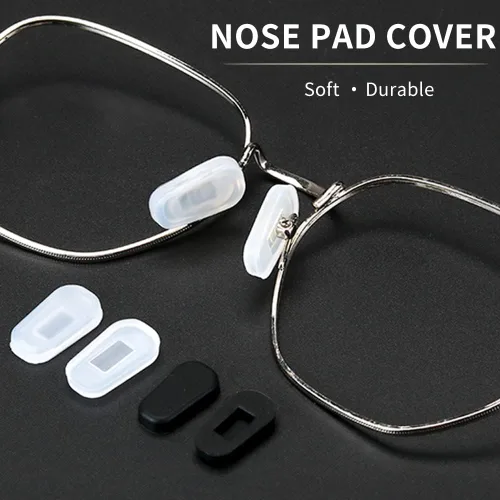 Miniatura 6 de 18 pares de fundas para la nariz para lentes, almohadillas antideslizantes de silicona para la nariz, repuesto para lentes de sol, ultrasuaves