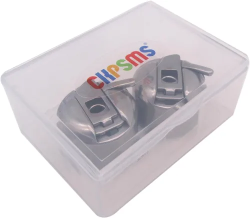 Miniatura 3 de CKPSMS Marca - Bobbin Case #BC-31-15 Compatible con/Reemplazo para Singer Brand 31 Class, 31-15, 31-20, 331K Consew Brand 30 130 (2 piezas)