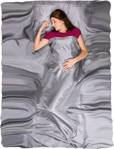 Miniatura 13 de The Friendly Swede Sleeping Bag Liner - Cold Weather Microfiber or Ultralight Polyester Adult Sleep Sack in 3 Sizes- for Hotel and Camping Sheets