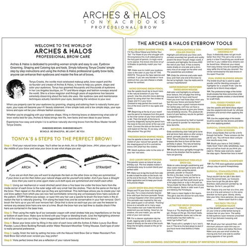 Miniatura 5 de Arches & Halos Duo Luxury Brow Powder - Polvo compacto versátil dos por uno, obtén cejas completas y definidas, maquillaje vegano y libre de Carbón