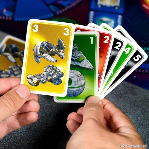 Miniatura 5 de Juego de mesa Star Wars Super Teams - Carrera de estrategia rápida a través de la galaxia, divertido para familias, niños y adultos, a partir de 7