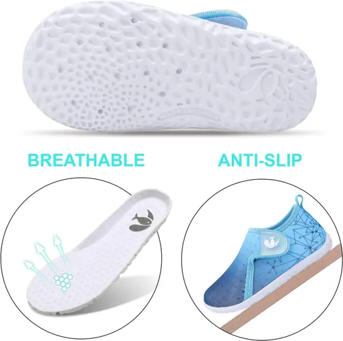 Miniatura 244 de FEETCITY Baby Boys Girls Water Sport Shoes Barefoot Kids Aqua Socks Quick-Dry Beach Swim Pool Shoes