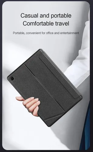 Miniatura 9 de Funda de teclado para Samsung Galaxy Tab S6 Lite de 10.4 pulgadas 2024/2022/2020 con panel táctil, retroiluminación inteligente de 7 colores, funda