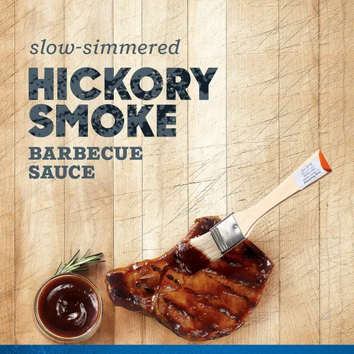 Miniatura 5 de Kraft Hickory Smoke - Salsa barbacoa a fuego lento para barbacoa, botella de 17.5 onzas (paquete de 2)