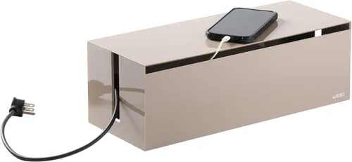 Miniatura 9 de YAMAZAKI Home Cable Box-Outlet Cable Organizador de almacenamiento, protector de cubierta