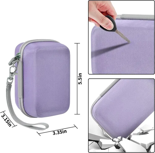 Miniatura 5 de Bolsa de transporte para cámara digital compatible con Canon PowerShot G7 X Mark II/ G7X Mark III, cámara digital de vlogging 4K/para CAMKORY
