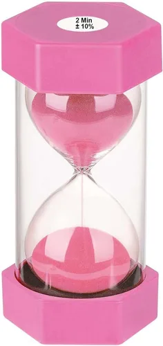 Miniatura 31 de SuLiao Temporizador de Arena de 30 Minutos: Reloj de Arena de Plástico de 30 Minutos, Extra Azul, Reloj de Arena Unificado, Temporizador de Arena