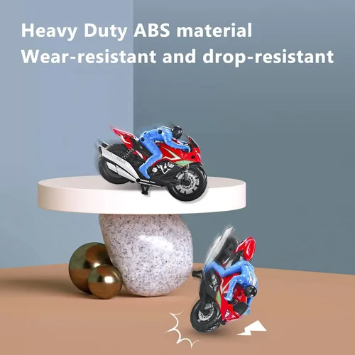Miniatura 4 de Motocicletas de juguete - Divertidos juguetes de motocicleta para niños de 3 a 8 años de edad de 1 a 8 años, colección de motocicletas fundidas a