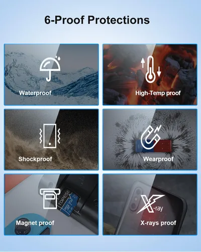 Miniatura 3 de TOPESEL - 2 tarjetas Micro SD de 256 GB, 4K HUD, tarjeta SDXC TF U3 con adaptador, tarjeta Micro Flash de alta velocidad UHS-I V30 para teléfonos