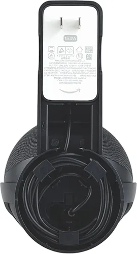 Miniatura 2 de ] Soporte de pared para Dot 4ª y 5ª generación y Hopestar H52, soporte de suspensión de salida con gestión de cables integrada, sin taladrar Negro