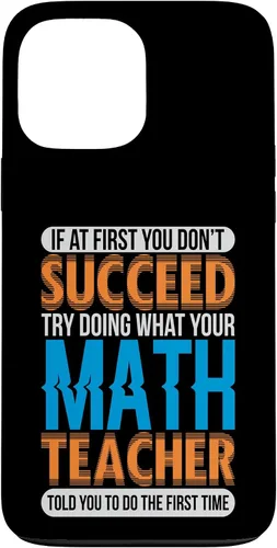 Miniatura 24 de Math Humor Do What Your Math Teacher Says Math Teacher Case for iPhone 17