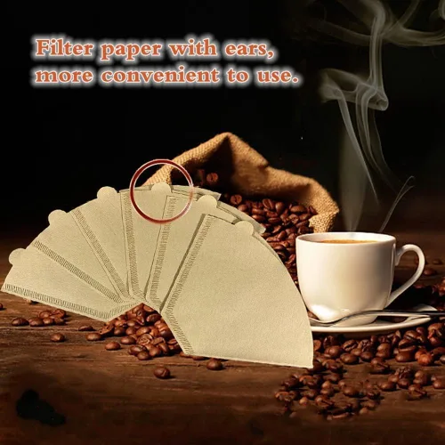 Miniatura 5 de Filtro de café #4, filtro de café en cono de 8 a 12 tazas, filtros de café desechables para un sabor suave y limpio, verter sobre y cafetera Natural