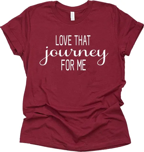 Love That Journey for Me - Camiseta de manga corta con estampado de Moira Alexis Rose