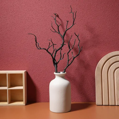 Miniatura 4 de MAGICLULU Ramas decorativas para árboles, 4 piezas, de plástico, artificial, para plantas secas, ramas secas, ramas decorativas, ramas, ramas