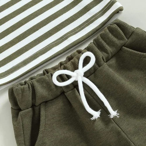 Miniatura 3 de Conjunto de 2 piezas de ropa de verano para bebés y niñas