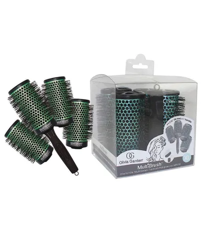 Miniatura 16 de Olivia Garden MultiBrush - Cepillo térmico desmontable no eléctrico con barril de cerámica