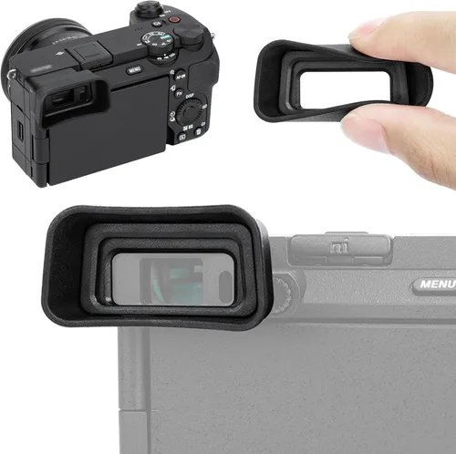 Miniatura 10 de Visor de cámara de silicona suave para Sony A7C Alpha 7C (ILCE7CL/S) Protector de copa ocular (no compatible con A7C II, A7CR)