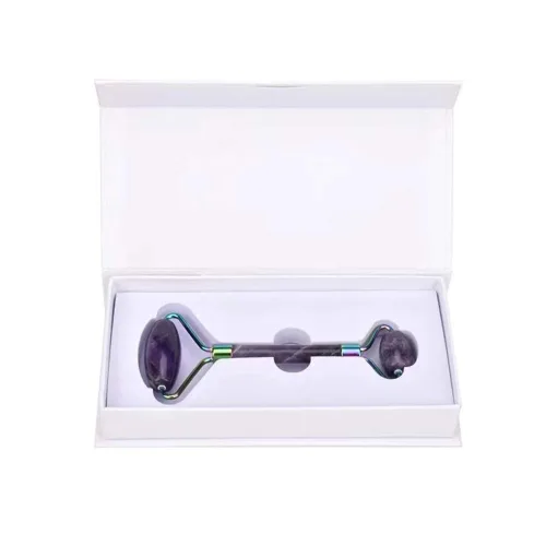 Miniatura 6 de Rodillo de jade, rodillo facial, rodillo de belleza facial, herramientas para el cuidado de la piel, masajeador de cuarzo para cara, ojos, cuello