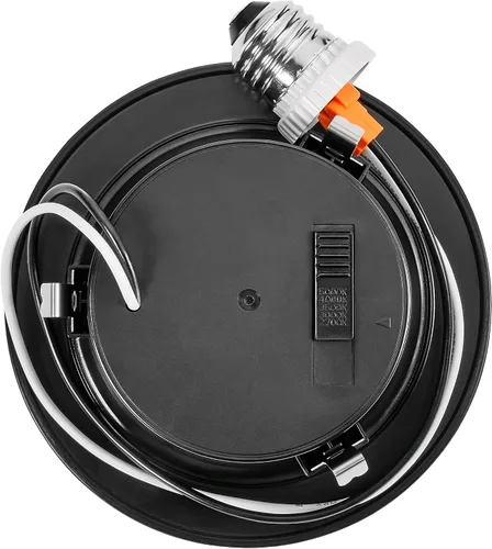 Miniatura 9 de Maxxima 4 pulg. Luz de techo empotrada LED de 5 CCT, 800 lúmenes, con conexión rápida E-26, color seleccionable 2700K-5000K