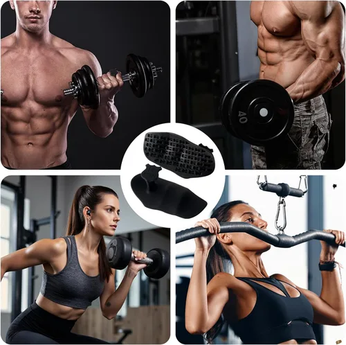 Miniatura 6 de 2 pcs Anti-Slip Silicone Rypt Grips for Men & Women, Hand Grip Gryp Weight Grip for Deadlifts Pull-Ups, Gym Grips, Lifting Grips for Weight Lifting