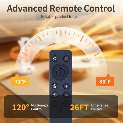 Miniatura 8 de Nuevo control remoto de repuesto compatible para calentador de espacio de torre Lasko CT22425 2033625